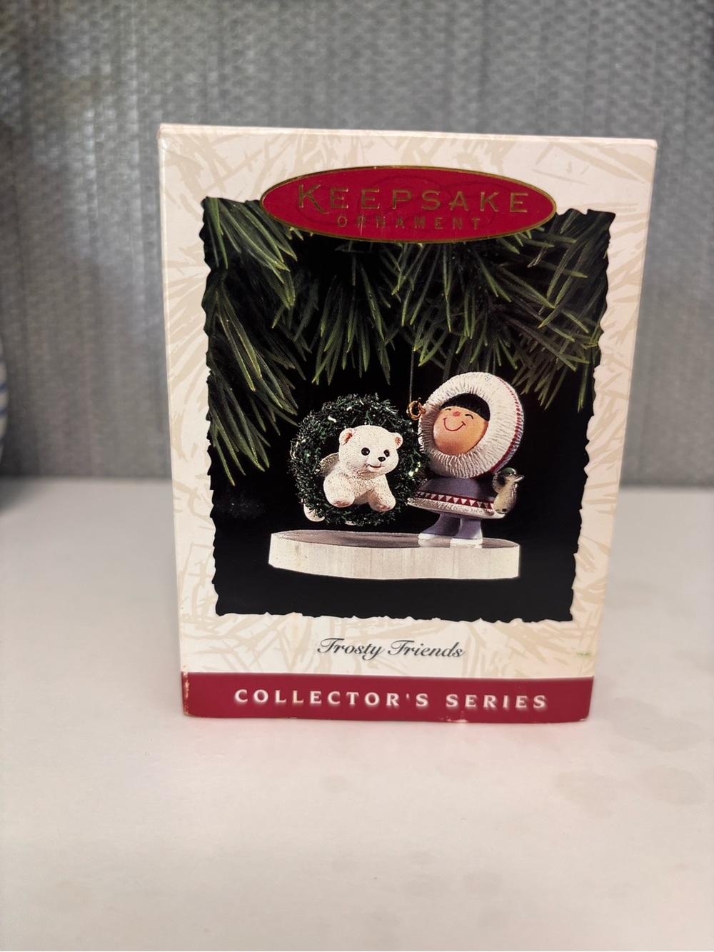 Hallmark Keepsake Ornament 1994 15th in Series Frosty Friends Collector Ice Bear